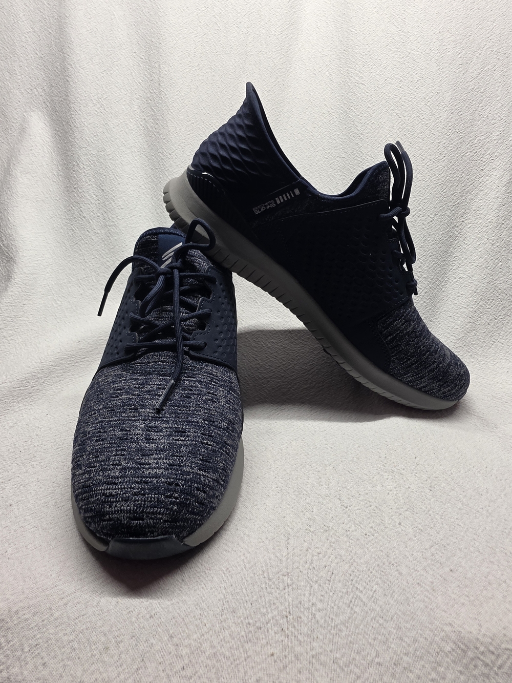 Skechers Go Golf MAX 2 Rover Slip Ins 214082-NVY Navy Men Spikeless Golf Shoes - Picture 6 of 9